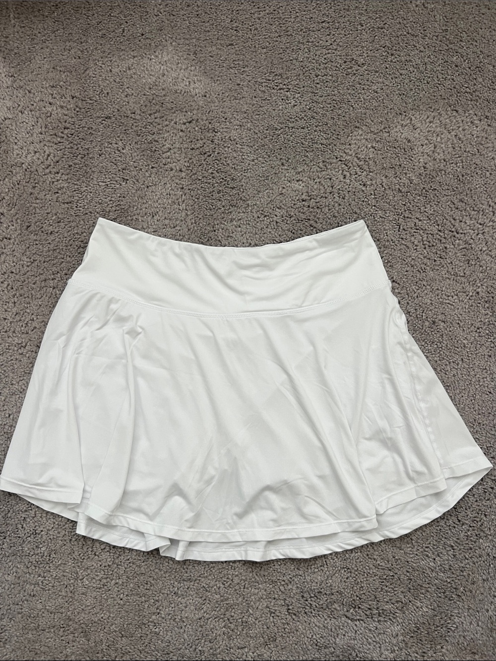 Amazon White Circle Skater Skirt